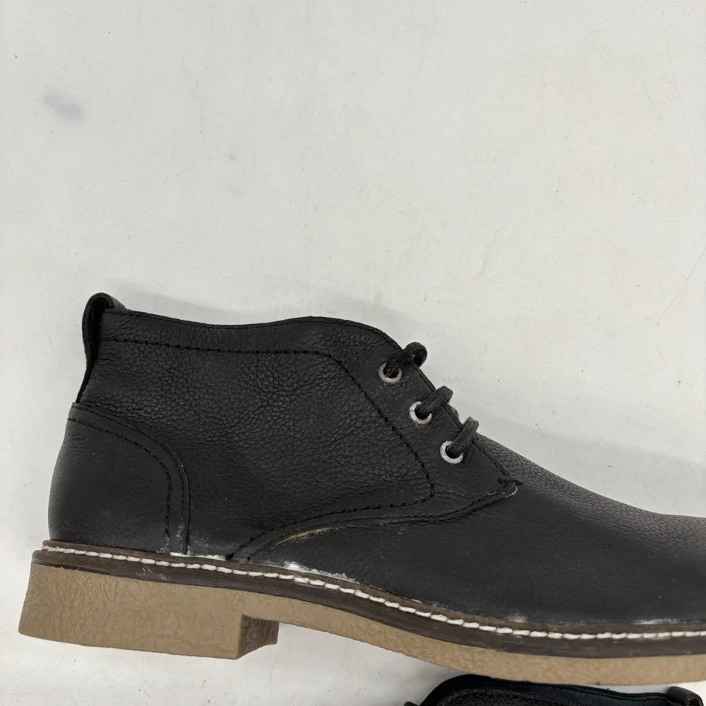 Gordon Rush Hayes Shoes Mens 8.5 Black Suede Lace Up Boots Casual Dress $199